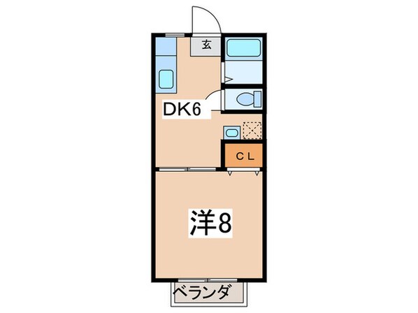 ア－バンハイツⅠの物件間取画像